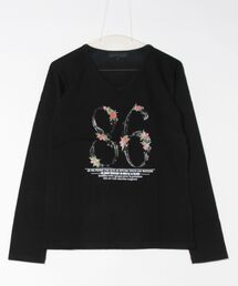 【W】【it】【in the attic】Vネック/86/LS-T