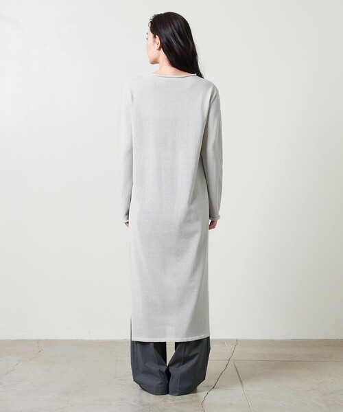 MARW UNITED ARROWS(マルゥ ユナイテッドアローズ)の「<MARW UNITED ARROWS>ペーパー スリット ワンピース(ワンピース・レディース・ブラック/ライトグレー・FREE)」の16枚目の写真