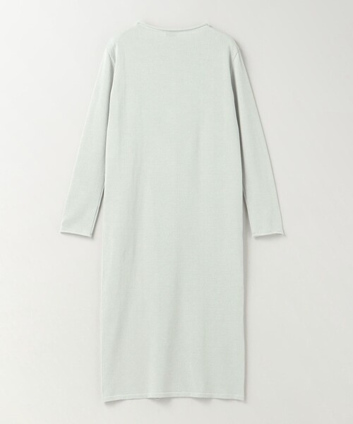 MARW UNITED ARROWS(マルゥ ユナイテッドアローズ)の「<MARW UNITED ARROWS>ペーパー スリット ワンピース(ワンピース・レディース・ブラック/ライトグレー・FREE)」の4枚目の写真