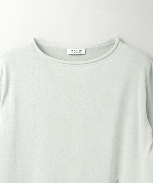 MARW UNITED ARROWS(マルゥ ユナイテッドアローズ)の「<MARW UNITED ARROWS>ペーパー スリット ワンピース(ワンピース・レディース・ブラック/ライトグレー・FREE)」の5枚目の写真