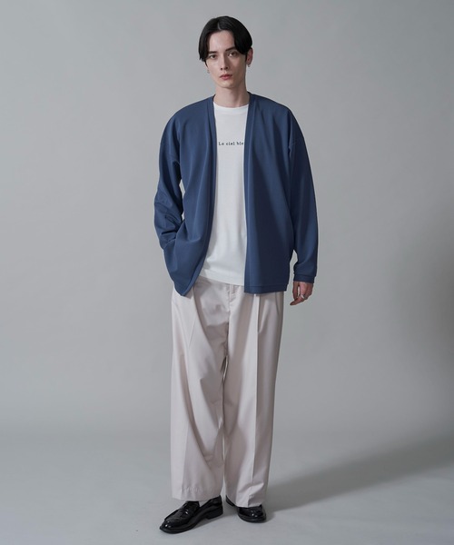 BROWNY（ブラウニー）の「BROWNY/【2点セット】カルゼアンサンブルカーディガン（アンサンブル・メンズ・ブルー/チャコール・MEDIUM/LARGE）」の22枚目の写真