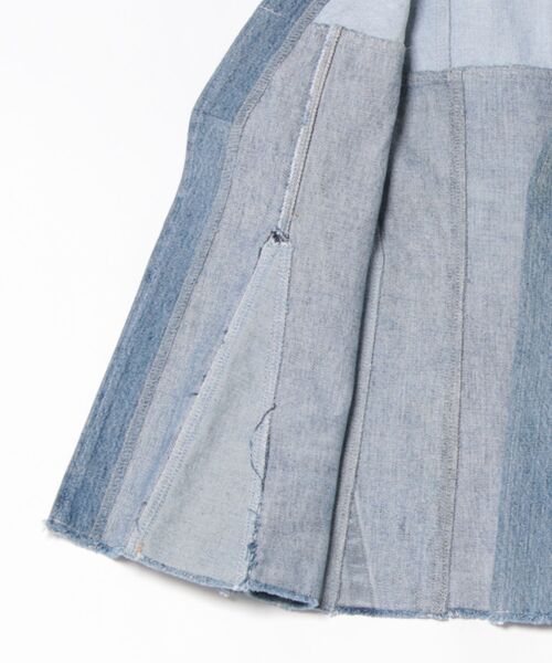 Whim Gazette（ウィムガゼット）の「Jeanie/FLARE VEST（ベスト・レディース・ブルー・FREE）」の3枚目の写真