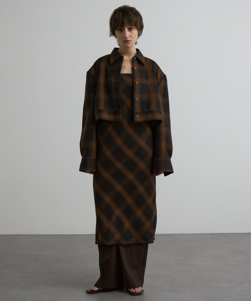 CREDONA（クレドナ）の「【THE C】 ICHIGUN PANTS/イチグンパンツ（スラックス・レディース・ブラウン/チャコールグレー/ブラック/イエロー系その他/ネイビー・0/1/2）」の15枚目の写真