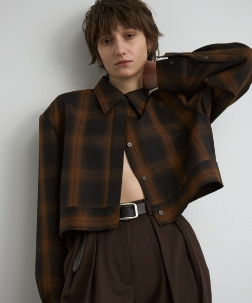 CREDONA（クレドナ）の「【THE C】 ICHIGUN PANTS/イチグンパンツ（スラックス・レディース・ブラウン/チャコールグレー/ブラック/イエロー系その他/ネイビー・0/1/2）」の17枚目の写真