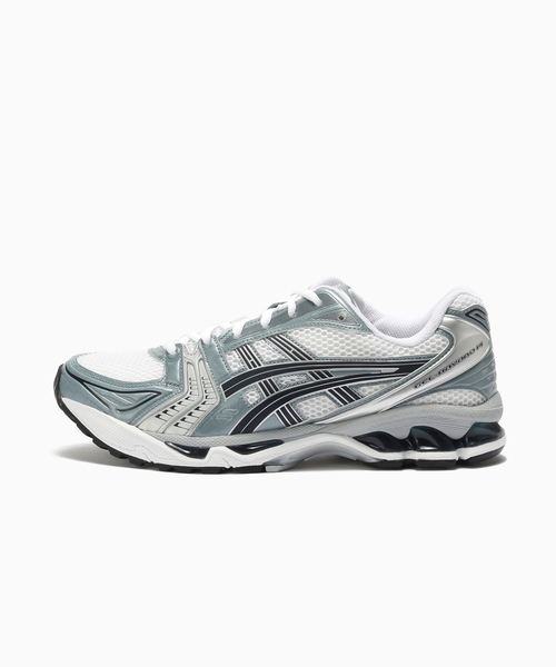 ASICS(アシックス)の「【ASICS / アシックス】GEL-KAYANO 14 / 1203A537(スニーカー・メンズ・シルバー/グリーン・26cm/26.5cm/27cm/27.5cm/28cm)」の1枚目の写真