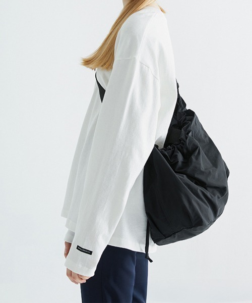 Miniministore（ミニミニストア）の「ショルダーバッグ 大容量 ナイロン鞄 黒（ショルダーバッグ・レディース・ブラック・FREE）」の13枚目の写真