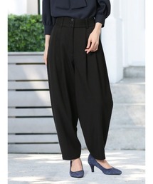 m.f.editorial | 【ストレッチ ウォッシャブル】m.f.エディトリアル レディース カーブパンツ(選べる2レングス)(その他パンツ)