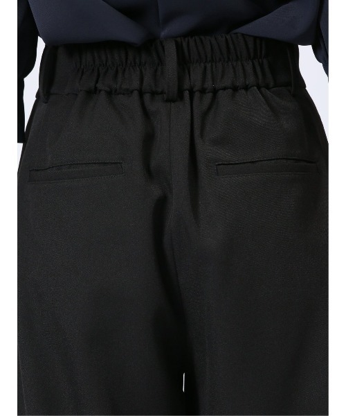 m.f.editorial（エムエフエディトリアル）の「【ストレッチ ウォッシャブル】m.f.エディトリアル レディース カーブパンツ(選べる2レングス)（その他パンツ・レディース・ブラック/ネイビー/グレー・MEDIUM/LARGE）」の10枚目の写真