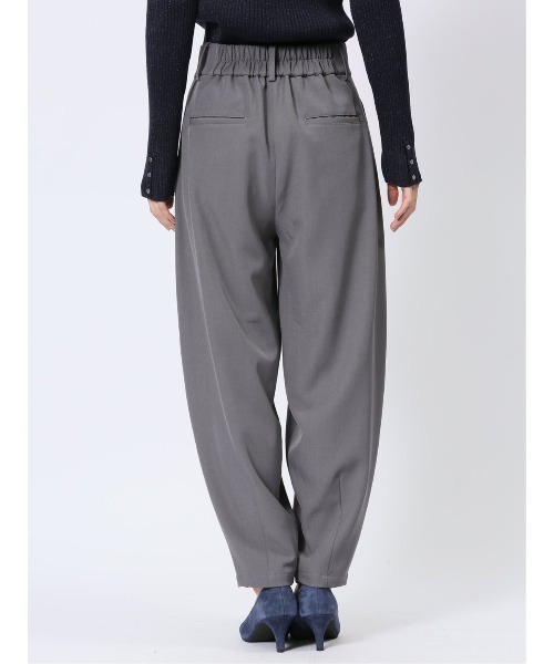 m.f.editorial（エムエフエディトリアル）の「【ストレッチ ウォッシャブル】m.f.エディトリアル レディース カーブパンツ(選べる2レングス)（その他パンツ・レディース・ブラック/ネイビー/グレー・MEDIUM/LARGE）」の20枚目の写真