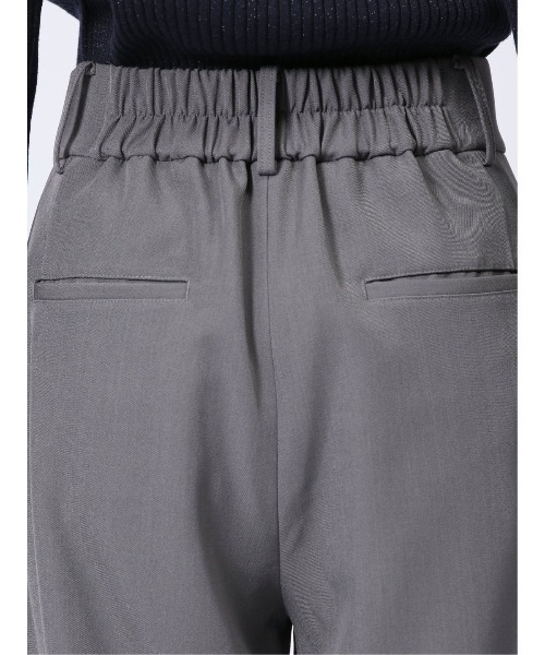 m.f.editorial（エムエフエディトリアル）の「【ストレッチ ウォッシャブル】m.f.エディトリアル レディース カーブパンツ(選べる2レングス)（その他パンツ・レディース・ブラック/ネイビー/グレー・MEDIUM/LARGE）」の22枚目の写真