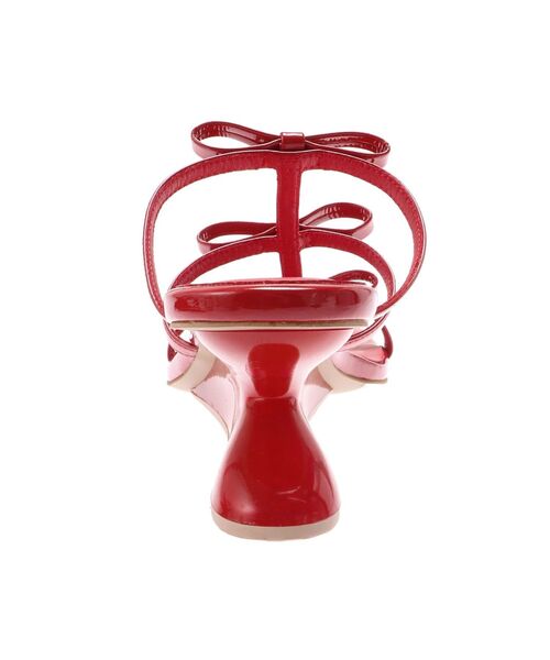 LAGUNAMOON(ラグナムーン)の「リボンストラップウエッジサンダル(サンダル・レディース・ブラック/レッド・SMALL/MEDIUM)」の11枚目の写真