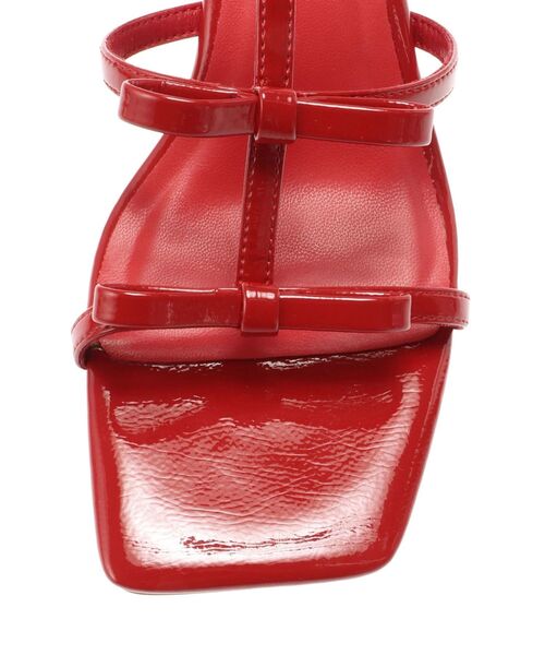 LAGUNAMOON(ラグナムーン)の「リボンストラップウエッジサンダル(サンダル・レディース・ブラック/レッド・SMALL/MEDIUM)」の12枚目の写真