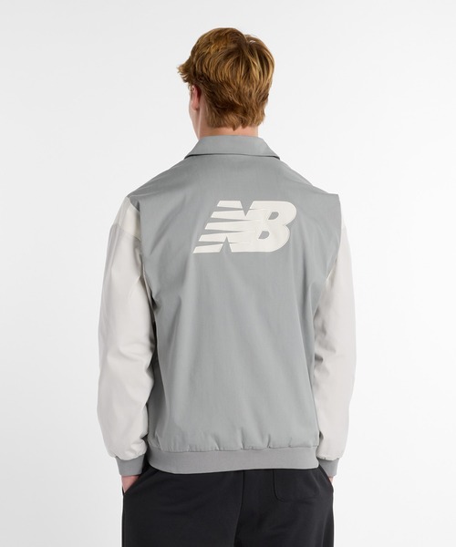 ドリカム　ニューバランス Athletics バーシティスタジャン セール】Athletics バーシティジャケット（スタジャン）｜New Balance