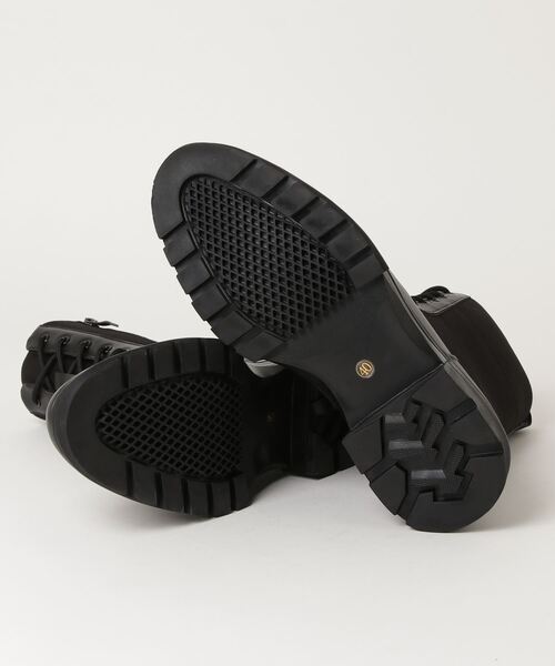 Dedes（デデス）の「Dedes/メンズ チャンキーソール コンバットブーツ 厚底 トレッキング レースアップ(6377)（ブーツ・メンズ・ブラック・40/41/42/43/44）」の3枚目の写真
