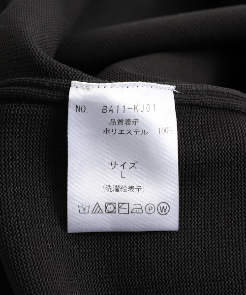 BALLAST ARK（バラストアーク）の「BALLAST ARK / バラストアーク：ECO BLUE KNIT JACKET：BA11-KJ01[AST]（ノーカラージャケット・メンズ・ネイビー/チャコール・L/M）」の11枚目の写真