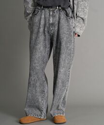 デニムバギーパンツ