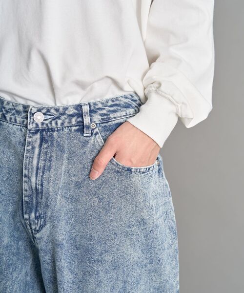 CRAFT STANDARD BOUTIQUE(クラフトスタンダードブティック)の「デニムバギーパンツ(デニムパンツ・メンズ・ブラック/インディゴブルー・L/M/XL)」の19枚目の写真