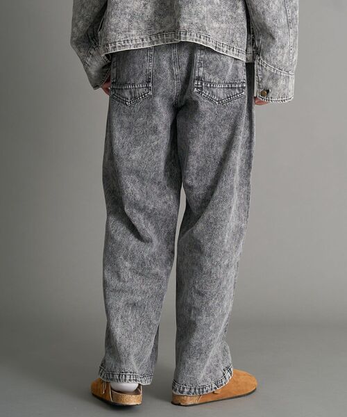 CRAFT STANDARD BOUTIQUE(クラフトスタンダードブティック)の「デニムバギーパンツ(デニムパンツ・メンズ・ブラック/インディゴブルー・L/M/XL)」の14枚目の写真