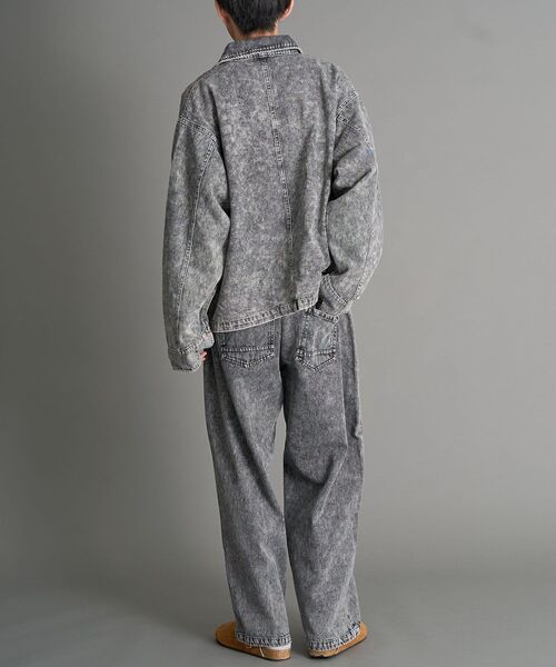 CRAFT STANDARD BOUTIQUE(クラフトスタンダードブティック)の「デニムバギーパンツ(デニムパンツ・メンズ・ブラック/インディゴブルー・L/M/XL)」の17枚目の写真