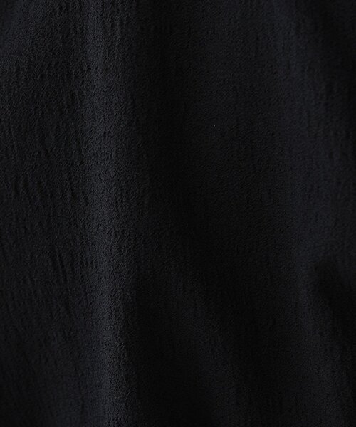 INDIVI（インディヴィ）の「【洗える／凹凸素材】ドロストデザインショート丈ブルゾン（ブルゾン・レディース・ホワイト/ブラック・38/34/05/15 /13）」の11枚目の写真