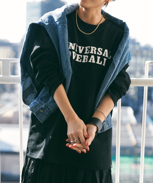 UNIVERSAL OVERALL×ANIECA デニムシャツ UNIVERSAL OVERALL×ANIECA デニムシャツ