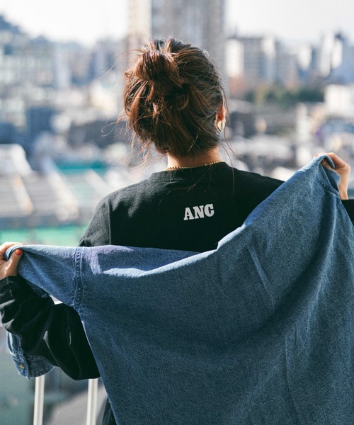 UNIVERSAL OVERALL×ANIECA ロングスリーブTシャツ（Tシャツ