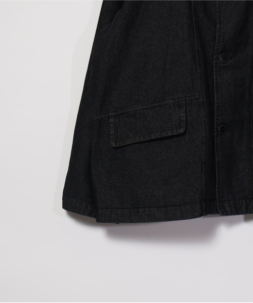 many men many mind(メニーメンメニーマインド)の「many men many mind /8ozデニム カバーオール、トラウザーパンツ セットアップ(セットアップ・メンズ・ブラック/ネイビー/グレー・MEDIUM/LARGE)」の7枚目の写真