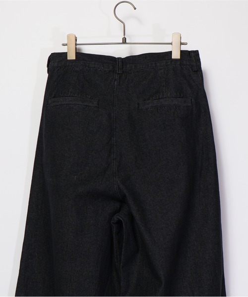 many men many mind(メニーメンメニーマインド)の「many men many mind /8ozデニム カバーオール、トラウザーパンツ セットアップ(セットアップ・メンズ・ブラック/ネイビー/グレー・MEDIUM/LARGE)」の18枚目の写真