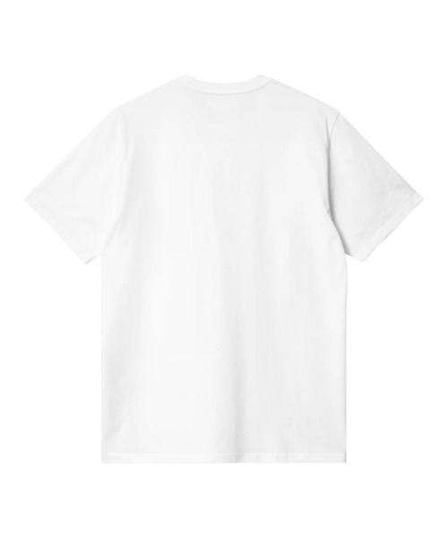 Carhartt WIP(カーハートダブリューアイピー)の「【Carhartt WIP】S/S POCKET HEART T-SHIRT ポケットハートティーシャツ(Tシャツ/カットソー・メンズ・ホワイト×ブラック/ブラック×ブラック・X-LARGE/LARGE/MEDIUM)」の3枚目の写真