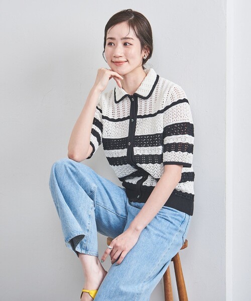 今季新作新品 ユナイテッドアローズ Early/SM ポロニット UNITED ARROWS｜Early/SM ポロニット | Rakuten Fashion(楽天