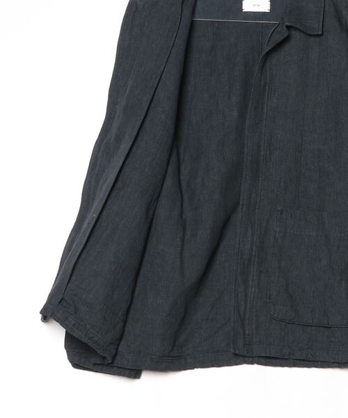 ATON/エイトン　リネン　ファディーグジャケット LINEN WOOL TWILL ｜ ダブルジャケット