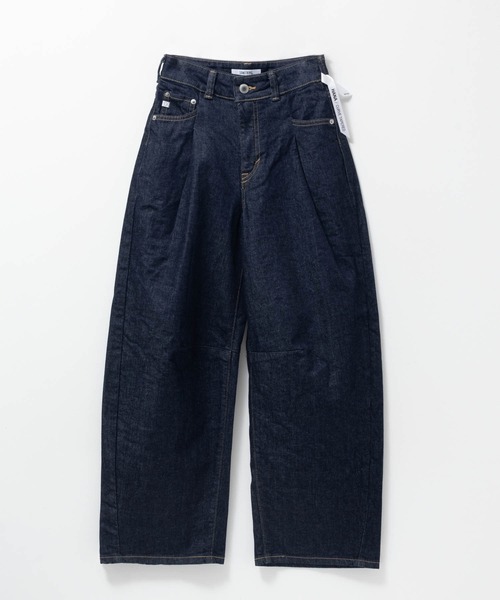 パンツ something HANA SUPER HR CURVE TAPERED SOMETHING HANA テーパードストレートデニムパンツ|SOMETHING