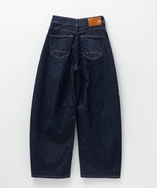 SOMETHING HANA TUCK CURVE PANTS（デニムパンツ）｜SOMETHING