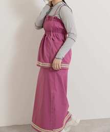 THE GOODLAND MARKET | cwtch MULTI LAYERED TIGHT SKIRT(ワンピース)