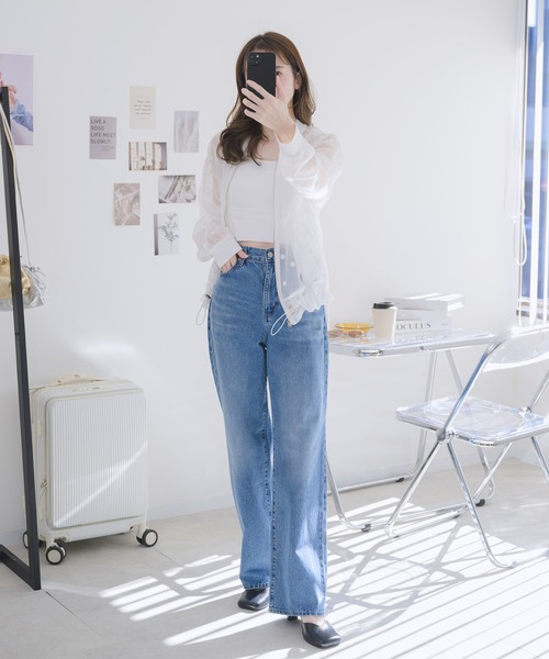 RU.TI.LE(ルチル)の「【RU.TI.LE】シアードットブルゾン(ブルゾン・レディース・ブラック/アイボリー・MEDIUM)」の7枚目の写真