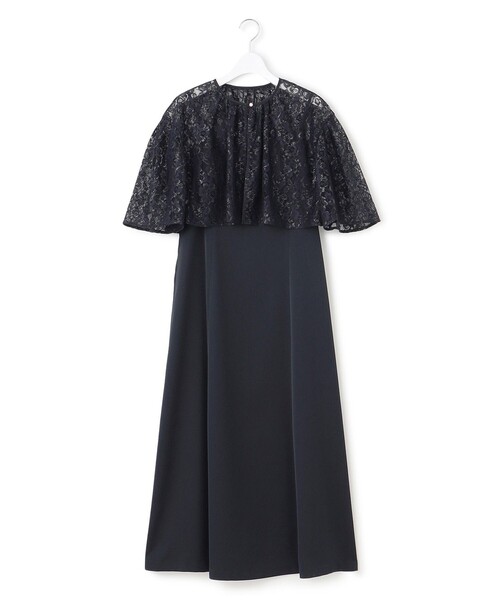 タグ付き【APPLAUDIR】ブライトフラワーレース ドレス　小さいサイズ32 APPLAUDIR】ブライトフラワーレース ドレス