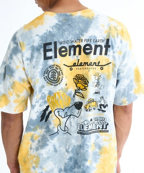ELEMENT（エレメント）の「ELEMENT メンズ AGE OF SS Tシャツ 【2025年春夏モデル】/エレメントバックプリント半袖Tシャツ（Tシャツ/カットソー・メンズ・ブラック/ホワイト/グリーン系その他/マルチ・X-LARGE/LARGE/MEDIUM）」の22枚目の写真