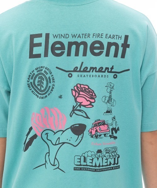 ELEMENT（エレメント）の「ELEMENT メンズ AGE OF SS Tシャツ 【2025年春夏モデル】/エレメントバックプリント半袖Tシャツ（Tシャツ/カットソー・メンズ・ブラック/ホワイト/グリーン系その他/マルチ・X-LARGE/LARGE/MEDIUM）」の19枚目の写真