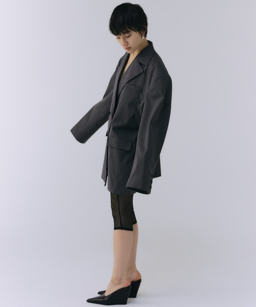 JOSE MOON(ジョゼムーン)の「PATTERN REGGINGS/パターンレギンス(レギンス/スパッツ・レディース・ベージュ系その他/ブラック・FREE)」の6枚目の写真
