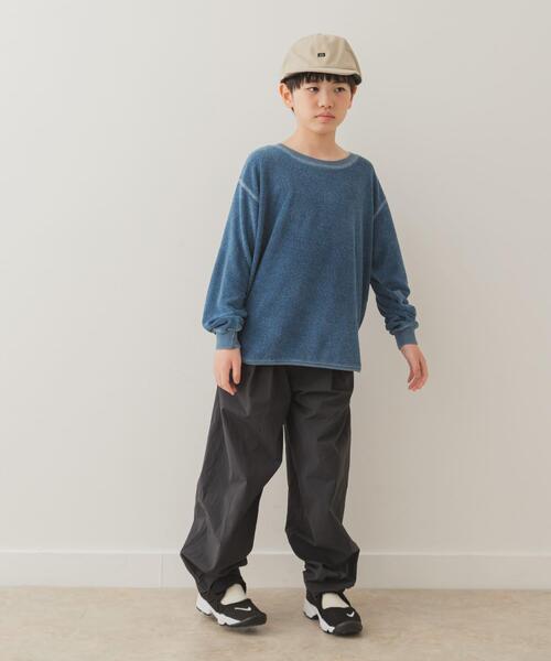 URBAN RESEARCH DOORS（アーバンリサーチドアーズ）の「パイルステッチロンTee（Tシャツ/カットソー・キッズ・ネイビー/ブルー・105/120/135/150）」の9枚目の写真