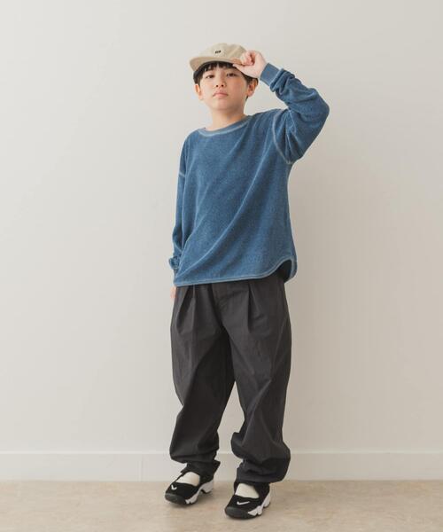 URBAN RESEARCH DOORS（アーバンリサーチドアーズ）の「パイルステッチロンTee（Tシャツ/カットソー・キッズ・ネイビー/ブルー・105/120/135/150）」の11枚目の写真