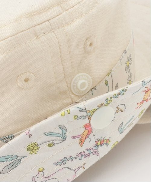 sense of wonder（センスオブワンダー）の「【オーガニック】リバティBOYS日除け帽子（ハット・キッズ・ネイビー/ブルー/ホワイト系・48-50cm/52-54cm/50-52cm）」の7枚目の写真