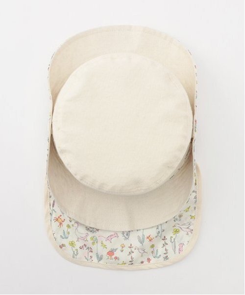 sense of wonder（センスオブワンダー）の「【オーガニック】リバティBOYS日除け帽子（ハット・キッズ・ネイビー/ブルー/ホワイト系・48-50cm/52-54cm/50-52cm）」の10枚目の写真