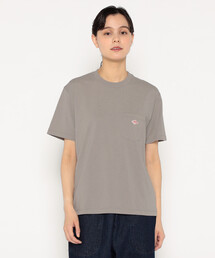 WOMEN'S SHORT SLEEVE POCKET T-SHIRT PLAIN