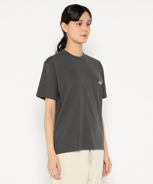 DANTON（ダントン）の「WOMEN'S SHORT SLEEVE POCKET T-SHIRT PLAIN（Tシャツ/カットソー・レディース・ホワイト/ライトグレー/ブラック/ダークグリーン/ネイビー/ダークグレー/ブルー系その他・S/M/XS）」の16枚目の写真