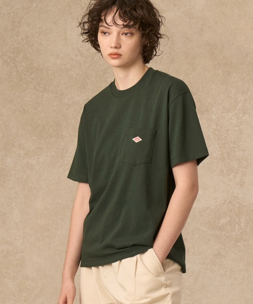 DANTON（ダントン）の「WOMEN'S SHORT SLEEVE POCKET T-SHIRT PLAIN（Tシャツ/カットソー・レディース・ホワイト/ライトグレー/ブラック/ダークグリーン/ネイビー/ダークグレー/ブルー系その他・S/M/XS）」の19枚目の写真