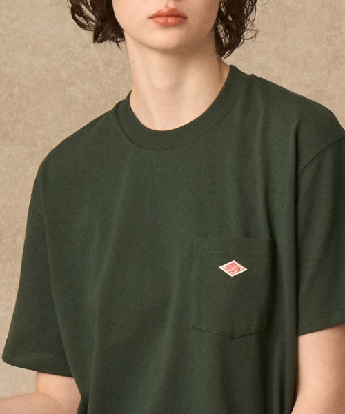 DANTON（ダントン）の「WOMEN'S SHORT SLEEVE POCKET T-SHIRT PLAIN（Tシャツ/カットソー・レディース・ホワイト/ライトグレー/ブラック/ダークグリーン/ネイビー/ダークグレー/ブルー系その他・S/M/XS）」の18枚目の写真