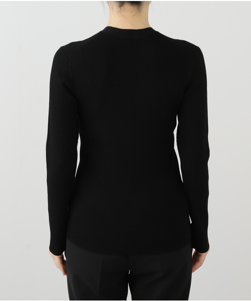 EDIT. FOR LULU（エディットフォールル）の「abcリブVネックカーディガン（カーディガン/ボレロ・レディース・ブラック・FREE）」の9枚目の写真