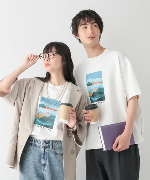 GLOBAL WORK（グローバルワーク）の「ライトクッションクール/ロゴ/半袖/288075（Tシャツ/カットソー・メンズ・カーキ/ミント/ブルー系その他6/ホワイト系その他3/チャコールグレー/ホワイト/ライトベージュ/ホワイト系その他2・X-SMALL/3XL/LARGE/MEDIUM/SMALL/XX-LARGE/X-LARGE）」の2枚目の写真