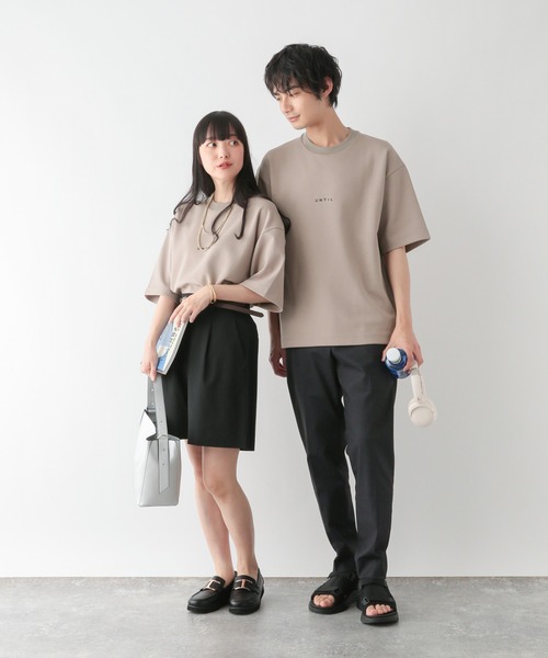 生地一覧② GLOBAL WORK｜ライトクッションクール/ロゴ/半袖/288075